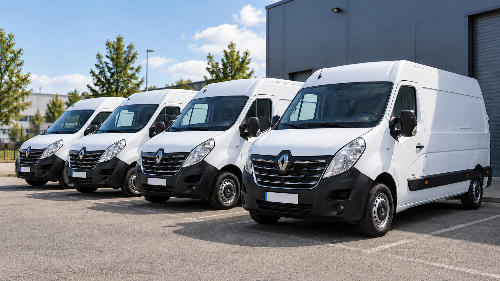 Cuatro Renault Master de R&M hnos